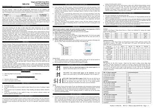 10 Panel Urine Test Dip Cards, One-Step, Rapid Detection Test Kit, Displays Results Within Minutes! (Single Pack)