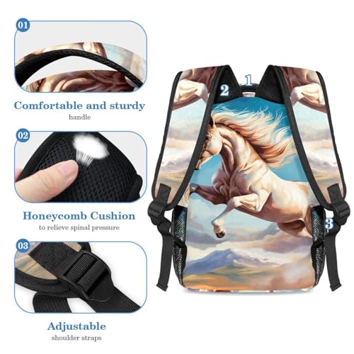 Sac à dos cheval de jour idéal pour le collège et les sorties