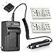 Kastar Battery 2-Pack + Charger Kit for Nikon EN-EL5, Nikon MH-61 work with Nikon Coolpix 3700, 4200, 5200, 5900, 7900, P3, P4, P80, P90, P100, P500, P510, P520, P530, P5000, P5100, P6000, S10 Cameras
