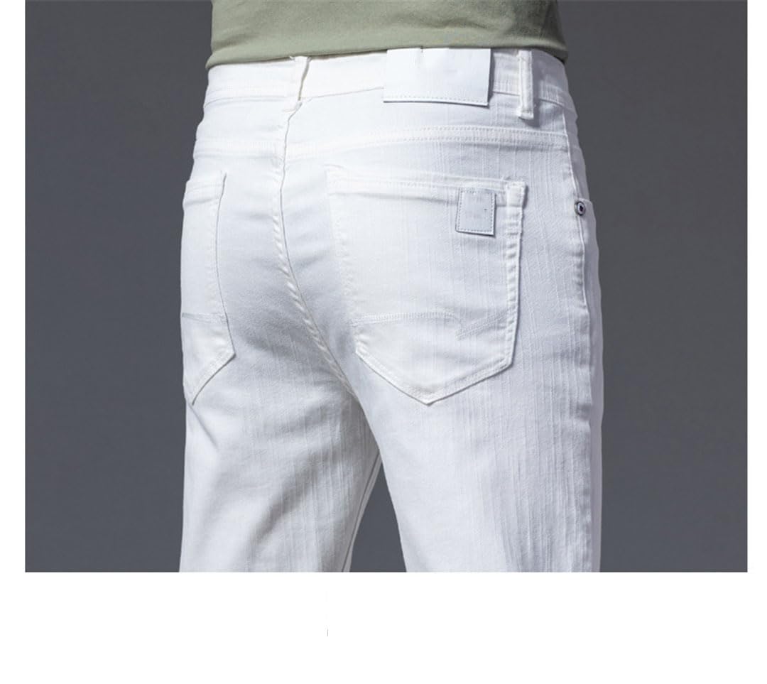Vogrtcc Pantaloni Jeans Casual da Uomo