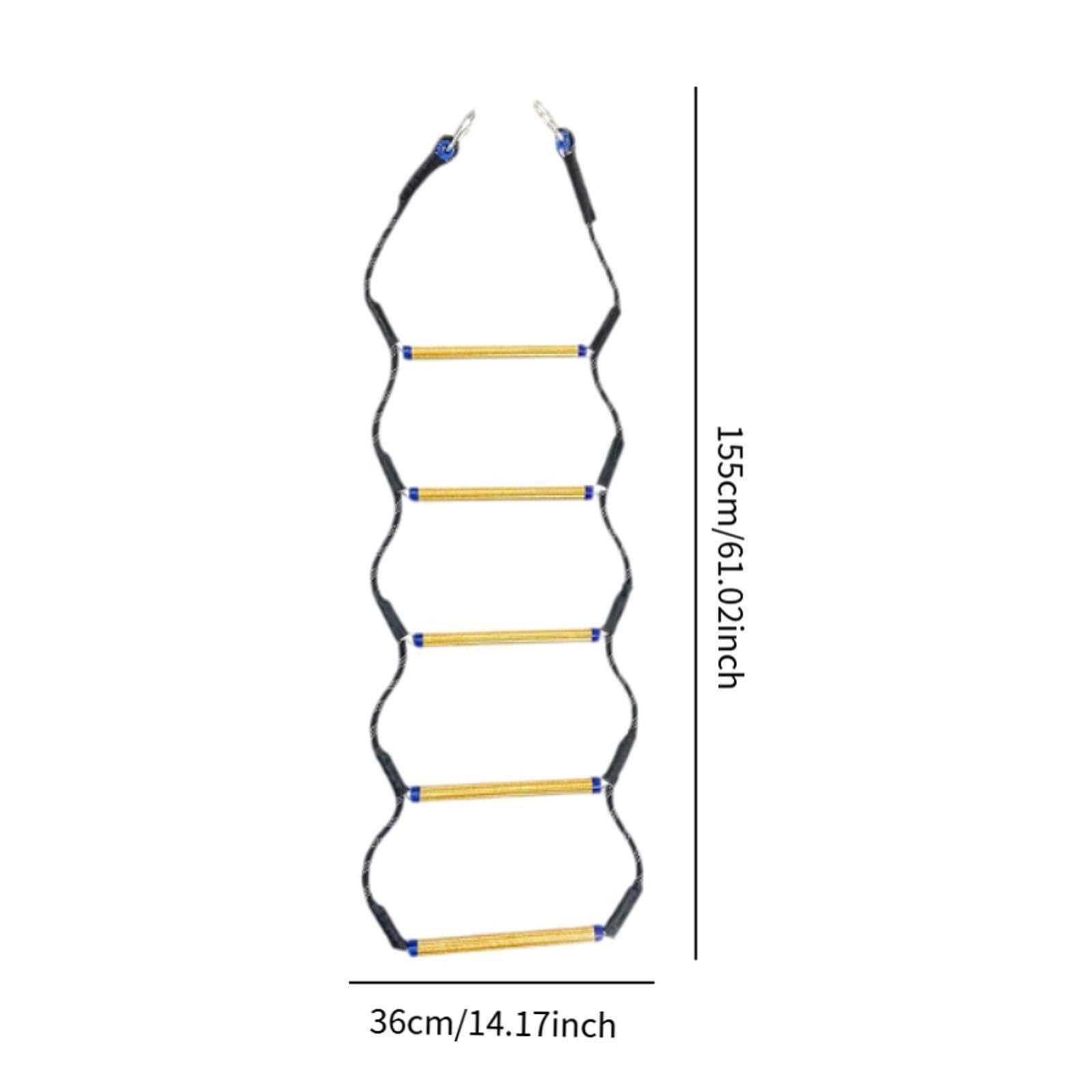Boat Rope Ladder 1 pz Scala di Corda for Barca Arrampicata Portatile Canoa Barca da Pesca a Vela