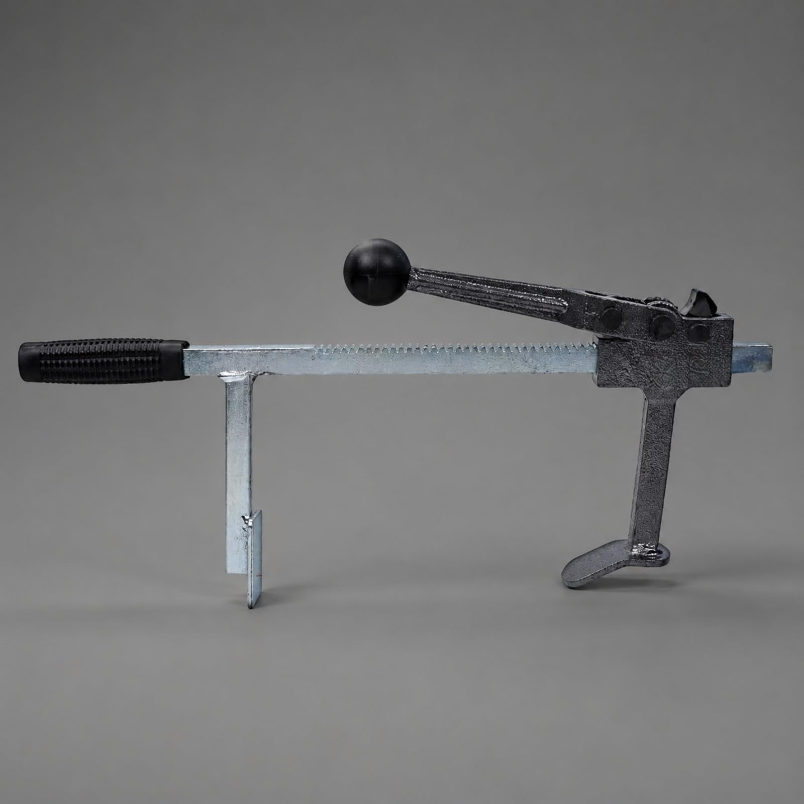 Milageto Manuelles Reifenwulst-abzieh- und Klemmwerkzeug manuell Reifenhebelwerkzeug mit Klemmmechanismus Sturdy Reifenmontiergerät für Autobesitzer, Werkstatt