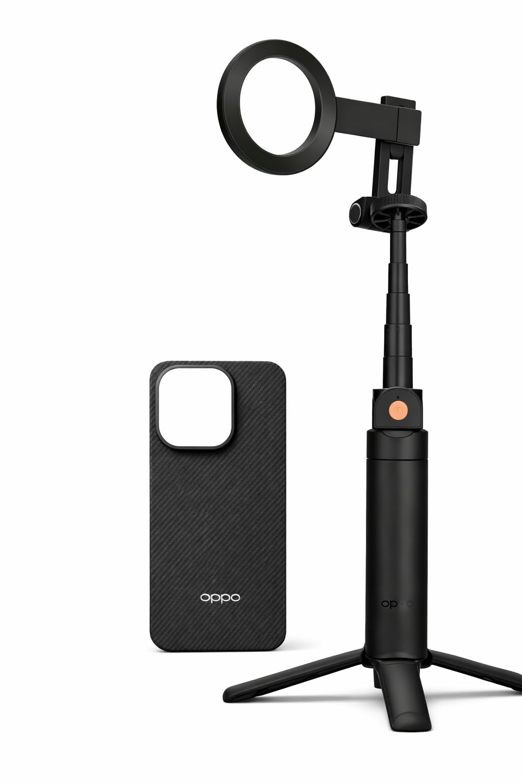 Amazon | OPPO Find X9専用 3-in-1マグネット式自撮り棒 & アラミド