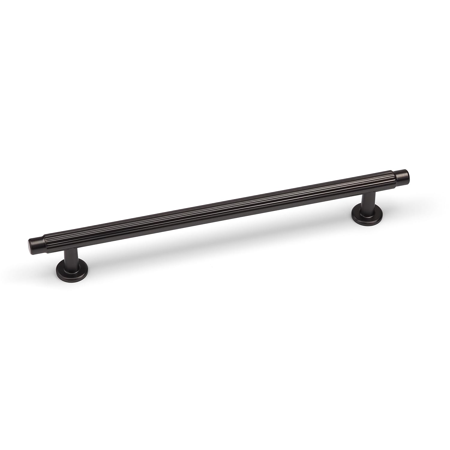 (192Mm Handle ) Dark Grey Anthracite Cabinet Bar Handles And Knobs 5056767300735