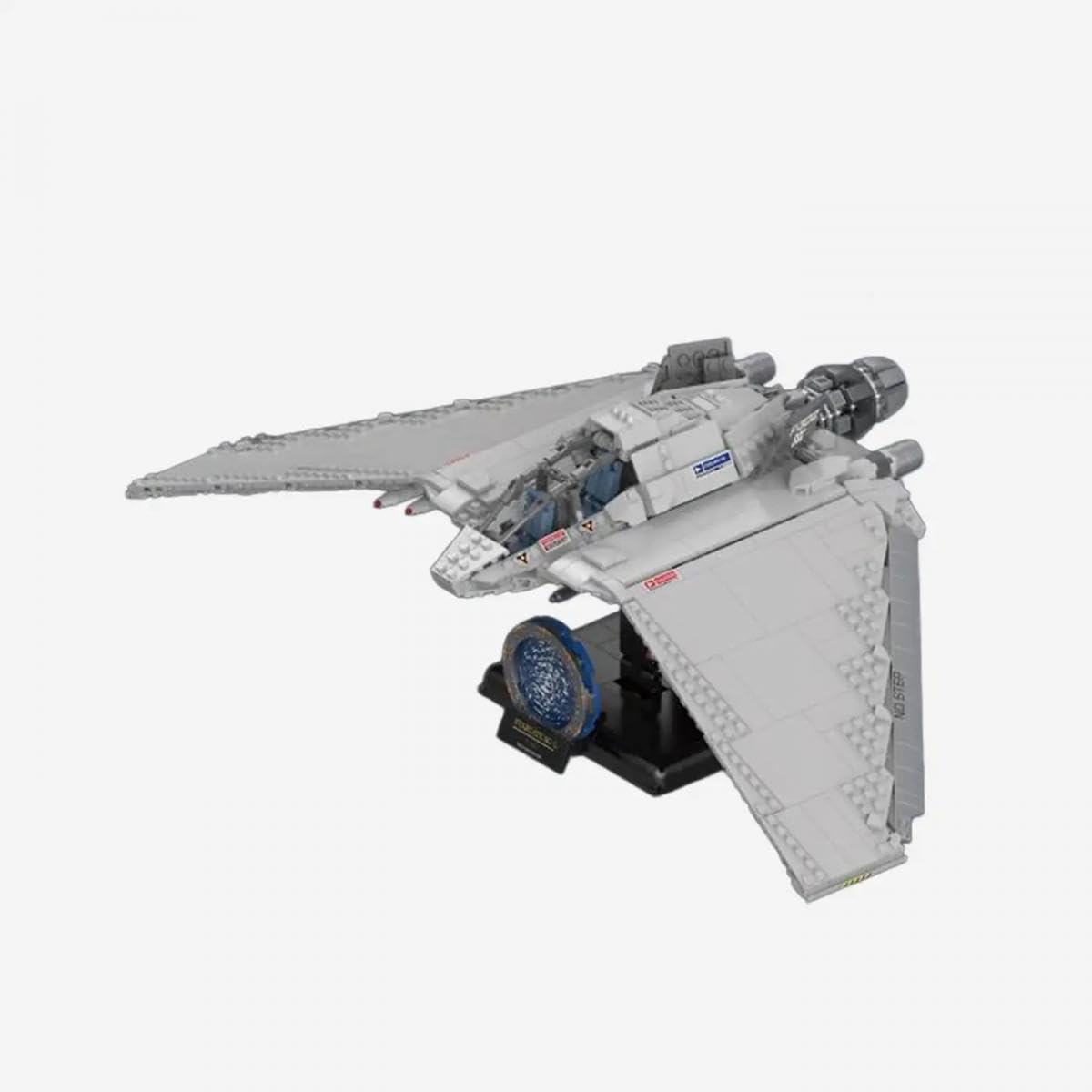 BlueBrixx Pro 106843 - Stargate F-302 made of interlocking bricks