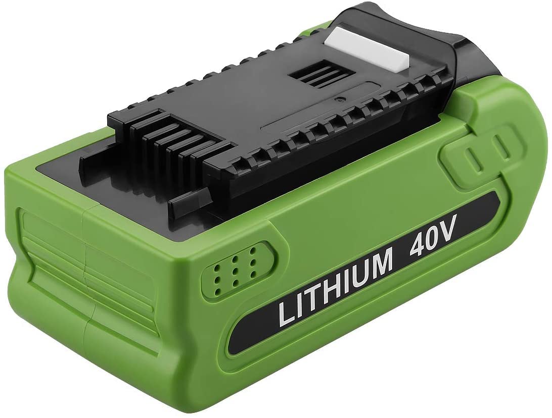 Batería de repuesto de 40 V para Greenworks 40 V 2.0 Ah, compatible con todas las herramientas eléctricas G-MAX de 40 V G40B2 G40B4 G40B5 G40B25 29462 29472 20202 20302 25312 25322 (capacidad real)