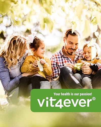 vit4ever Chrom aus Chromium Picolinate - Extra hochdosiert 500 mcg Chrom pro Tablette - 365 Tabletten - Laborgeprüft - Ohne unerwünschte Zusätze - Hochdosiert - Vegan