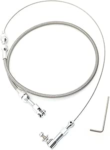 24 Inch Throttle Cable 24 Inch Universal W/ Mounting Bracket