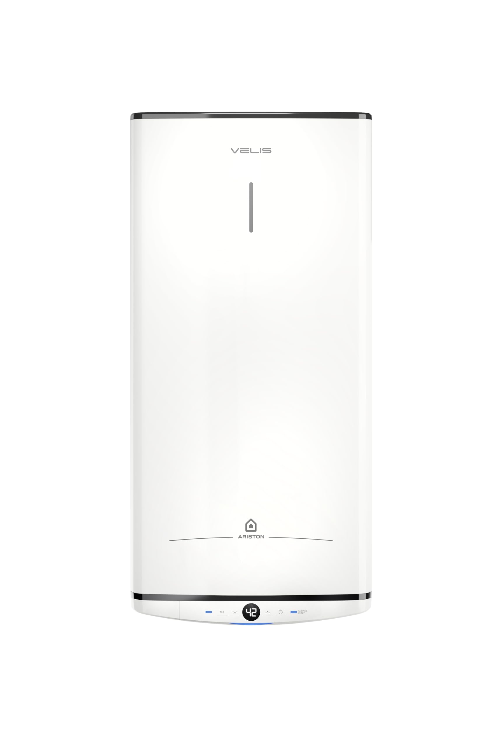 Ariston Velis PRO - Scaldabagno Elettrico 100 Litri Verticale/​Orizzontale 51x27x127 - Boiler Elettrico con Funzione ECO EVO Durevole Resistente con Smaltatura Titanio, 1500 Watt, Classe Energetica B