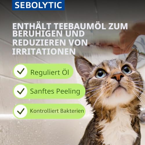 Virbac SEBOLYTIC SIS Shampoo 250 ml, Weiß