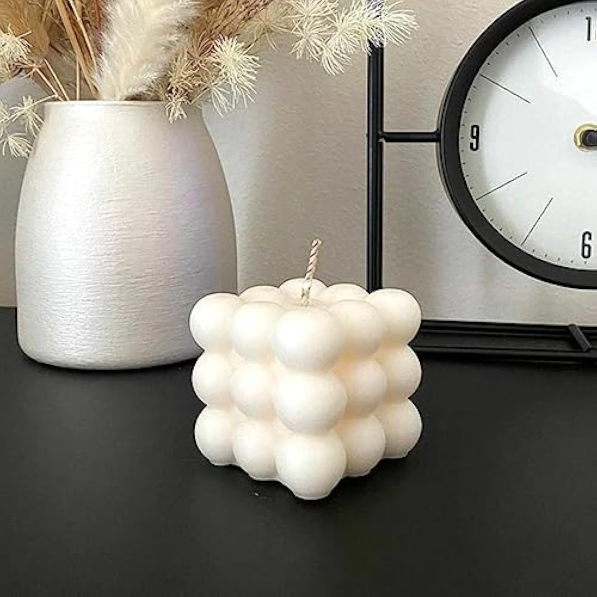 Saira Creation Bubble Candle White