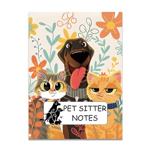 Libro de registro para cuidadores de mascotas: notas para perros, gatos y viajes 7