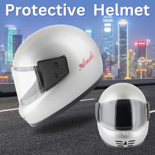 Image of Sage Square Audi Full Face Clear Visor Helmet | ISI Certified | High Standard Safety | Extra Comfort & Stylish