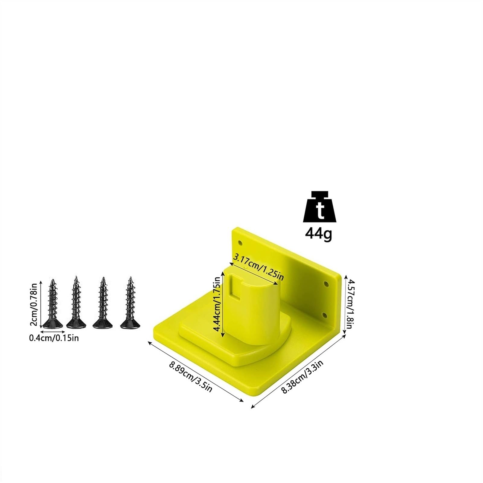 Namvo Lot De 5 Supports Muraux Pour Outils Ryobi 18V - Dock Rangement Batterie Avec Vis
