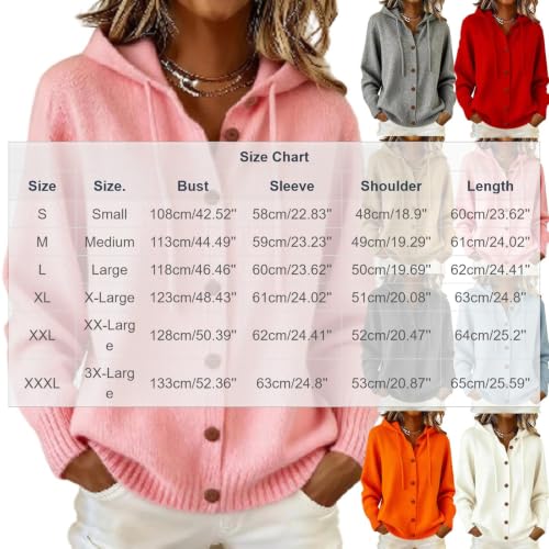 Hooded Cardigan Sweaters for Women Lightweight Knit Fall Outfits - image 2