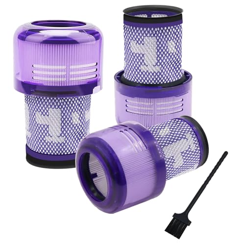 DOUBLEBUDDY V12�t�B���^�[�����p 3�p�b�N Dyson V12 Detect Slim V12Slim Absolute SV34 SV35�R�[�h���X�|���@�p ���i971517-01�ɑΉ� ����\�ȑ|���@�t�B���^�[