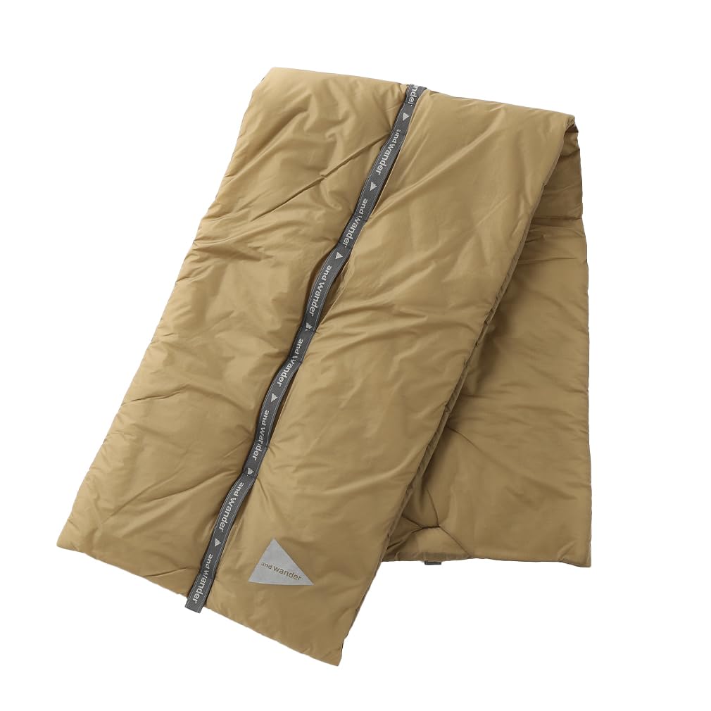 Amazon.co.jp: and wander アンドワンダー プリマロフトリップマフラー