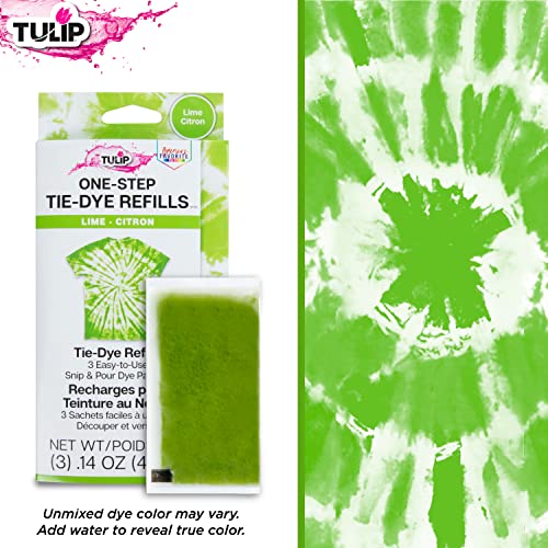 Tulip One-Step Tie-Dye Kit 47319 Dye Refill Packs, Lime Green thumb #3