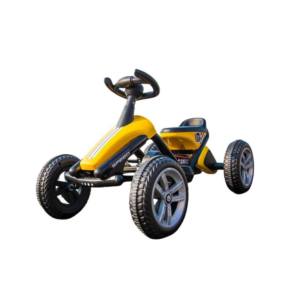 Amazon.co.jp: Tonainゴーカート子供用ゴーカート四輪ペダル  