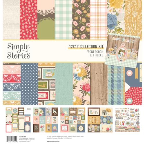 Simple Stories Collection Kit 12"X12"-Front Porch