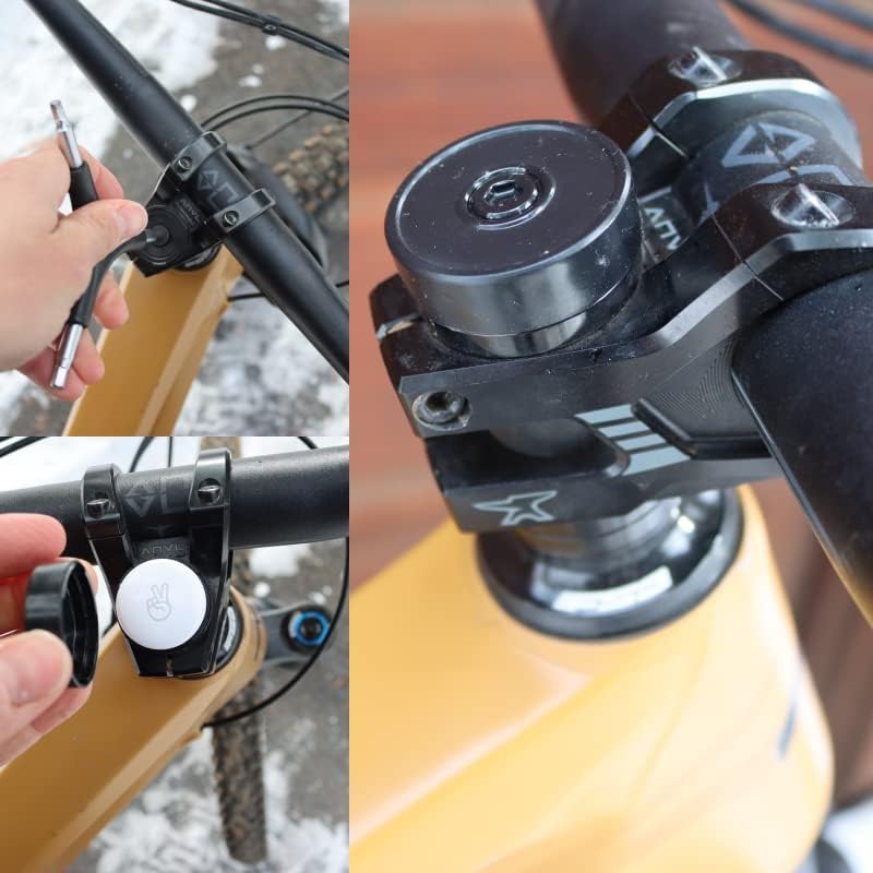 blackbrush airtag bike holder mount anti theft bicycle tracker cover compatible with apple airtag hidden mount for airtag and tile sticker airtag