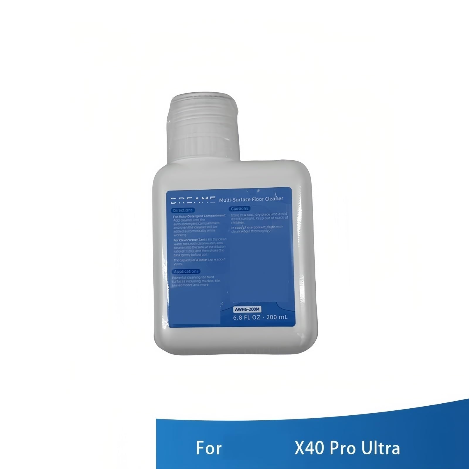 Soluzione for la pulizia dei pavimenti AWH6-200M da 200 ml. Compatibile con Dreame MOVA S30. Parti dell'aspirapolvere S10 X30 X10 X40 Pro Ultra