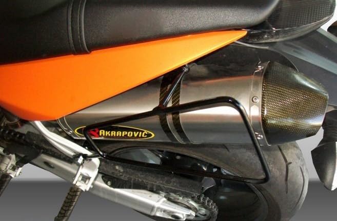 Moto Discoverysoft bags rack for KTM 990 Super Duke 2005-2013 with after-market exhausts