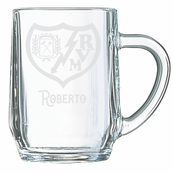 Genérico Jarra de Cerveza Rayo Vallecano escudo RVM