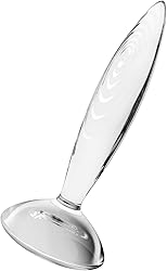 Satisfyer Sparkling Crystal | 21cm | Dildo de vidrio | Vidrio de borosilicato | Estructura ranurada para mayor estimulación | Perfecto para experimentar con temperaturas frías y calientes
