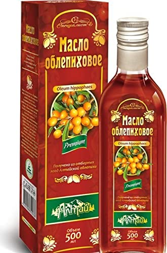 Aceite de espino amarillo 100% natural, 500 ml 100% ОблеПиховое масло...