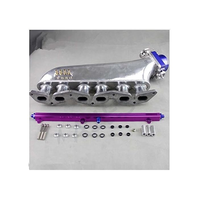 Buy GOWE Intake set Manifold+fuel rail+throttle body for Polished