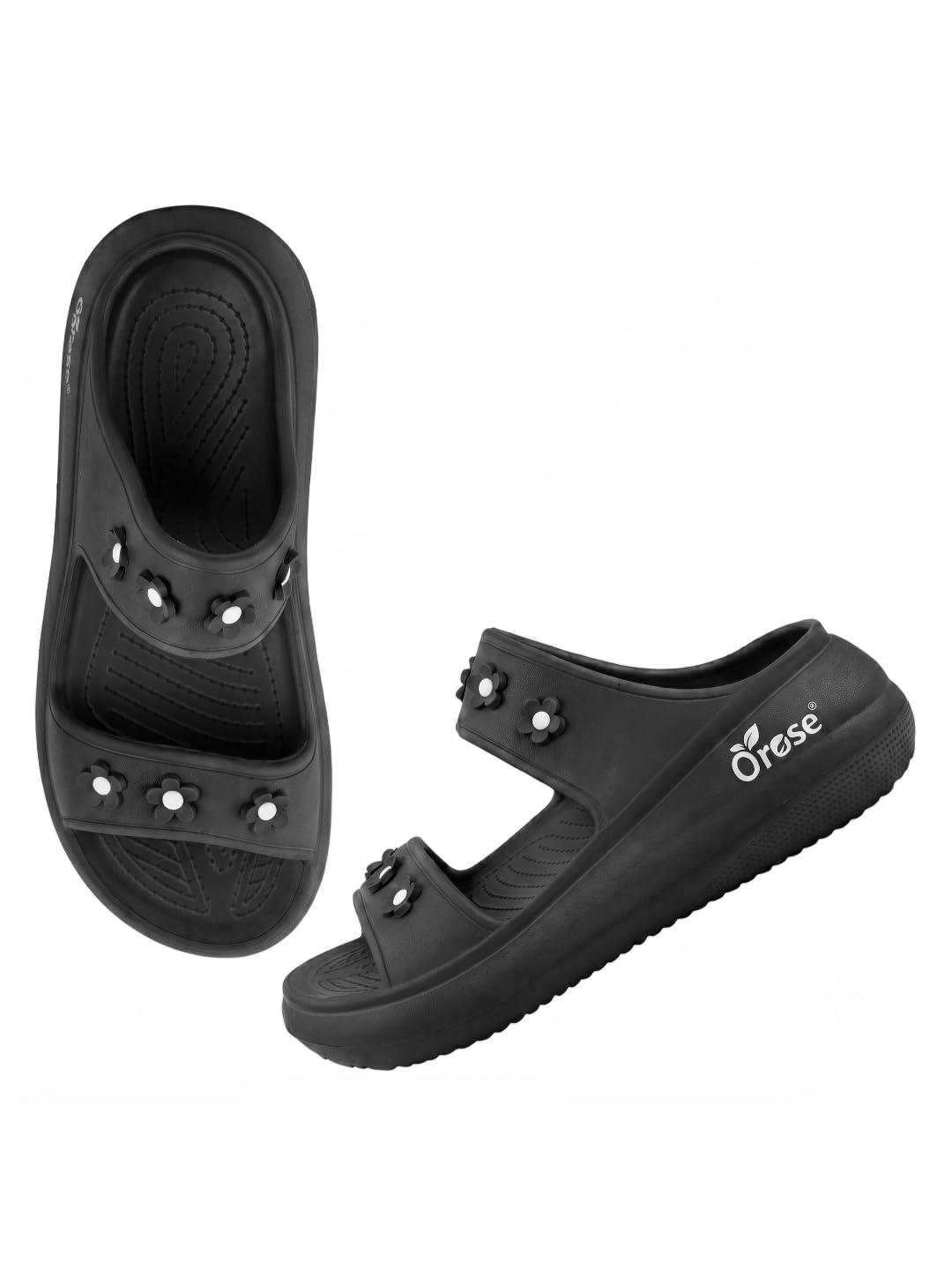 orose Stylish Daily & Casual Wear Soft Cushioned Flip Flop Slide Slippers Sandals For Womes & Girls-picture-50