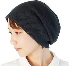 [Cocoro] Anti-cancer Treatment/Medical Hat Organic Waffle Cap [Autumn/Winter/Spring] [Made in Japan]