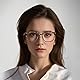 HCYCSQS blaulichtfilter brille Blaulichtbrille ohne Sehstärke Damen Herren Superleichte Anti-Müdigkeit Computerbrille Gaming Schutzbrille Blue Light Blocking Glasses