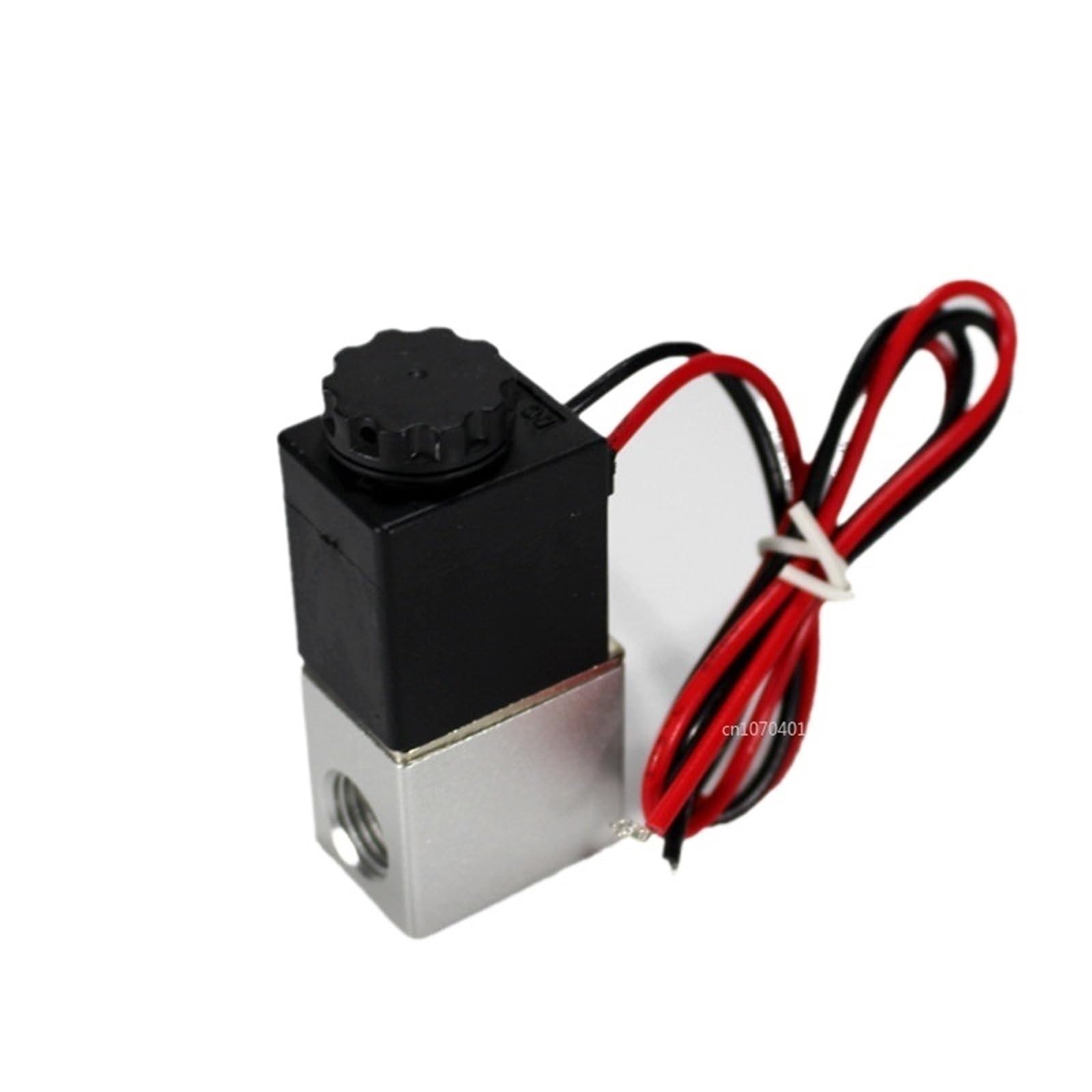 Normally Open Brass Solenoid Valve 1/8" DC 12V 24V AC110V 220V 380V 2 Way Solenoid Valve(24V_Normally Open)