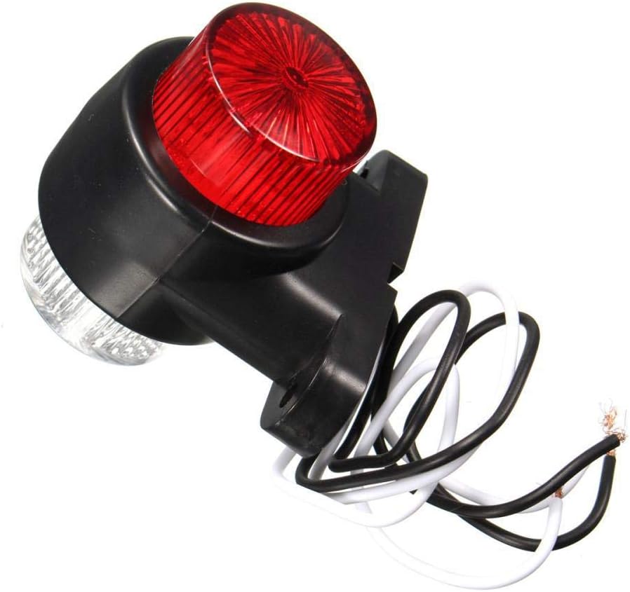 2Pcs 8 LEDs Car Truck Rear Tail Parking Light Warning Lights Stop Signal Brake Lamps