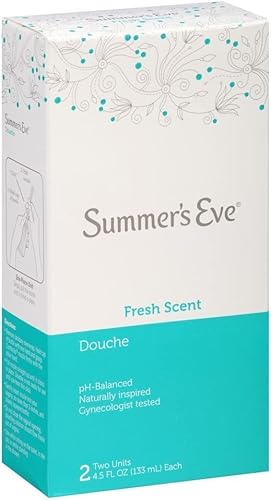 Summers Eve Frsh Twin Size 9Z Summer's Eve Fresh Scent Twin Pack Douche #TOP5