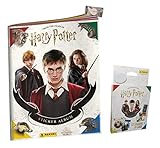 1 Stickermarkt24de Gum ★ Panini Harry Potter Saga Sticker (2020) -1 Album + 1 Blister - Harry Potter Sammelsticker + stickermarkt24de Gum