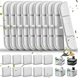 Cat Water Fountain Filter, Eyehoce 20 Pack Replacement Filters for DownyPaws Battery Operated Pet Fountain 84oz/2.5L Wireless Dog Cat Water Dispenser DPWFP6 Filter Set (10 Filters & 10 Sponges)