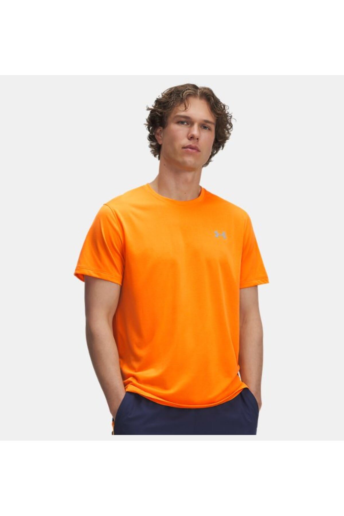 UA LAUNCH SHORTSLEEVE Tişört Erkekler