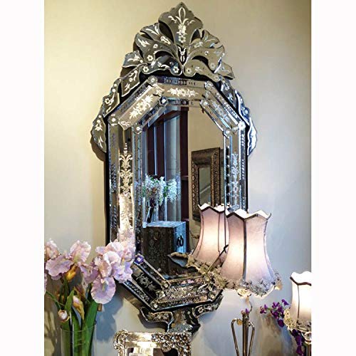 Venetian Rectangular Mirror for Living Room Decorative Mirror Dimension 30x48 InchesTVM 100