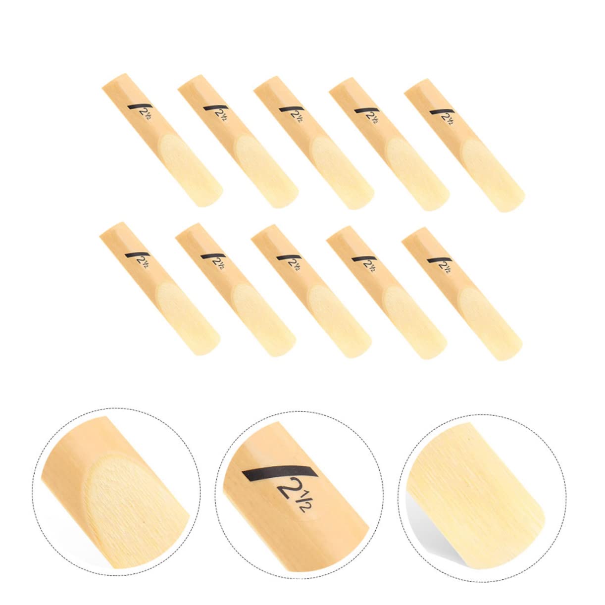 CIMAXIC Saxophone 2.5 50pcs Eb Sax Traditional Easy Install Saxophone Accessories for Levels