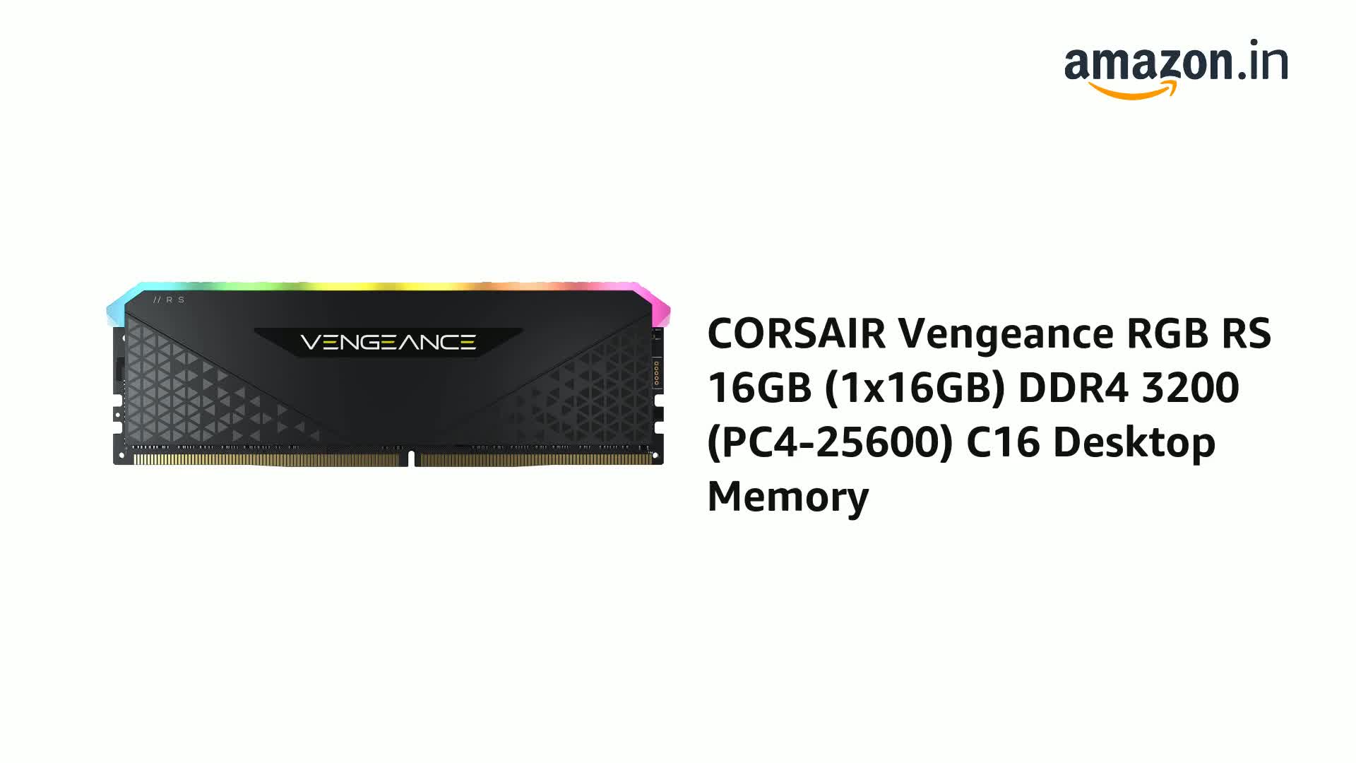 CORSAIR Vengeance RGB RS Desktop Memory