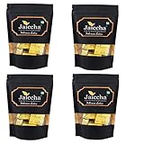 Jaiccha Ghasitaram Pack of 4 (200 GMS) - MEWA Bites 800 GMS in Black Paper Pouch