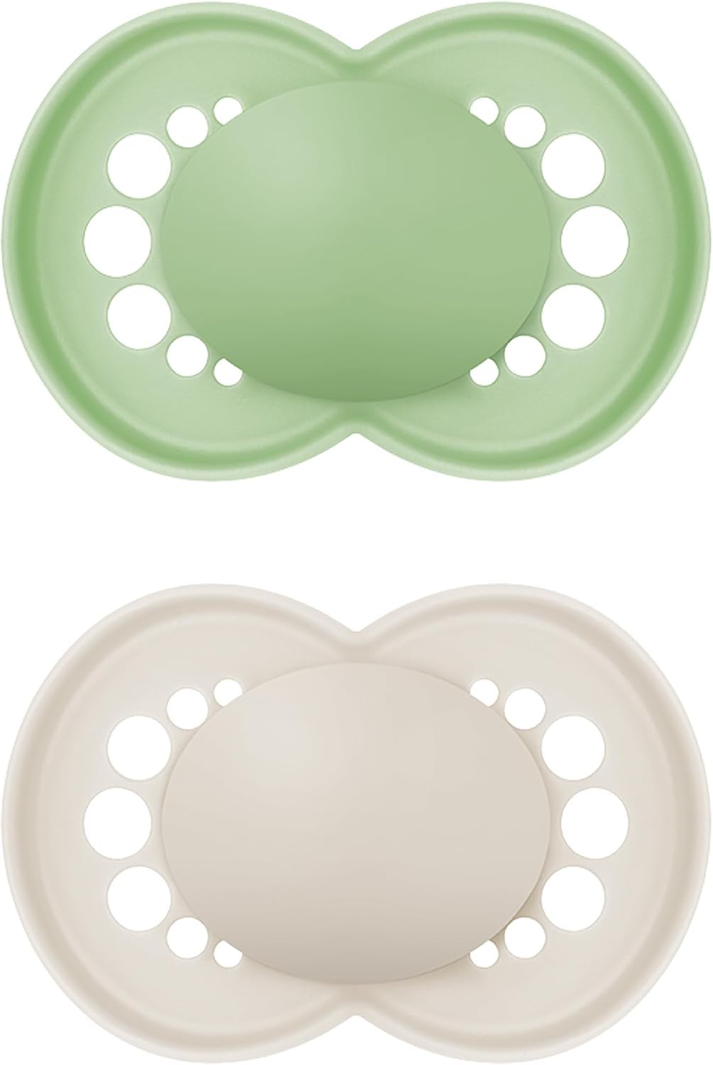MAM Original Soothers, Plain Stone, 2 Pack