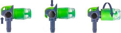 Miniatura 5 de GYZR - Juego de tubos para bebidas, actualización del sistema de hidratación con tubo de alto flujo y opción de flujo de transmisión. Incluye