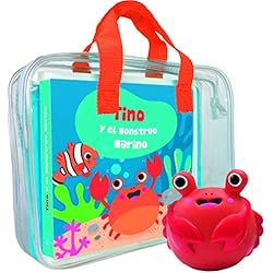Tinas De Bano Para Bebé Libro de baño. Tino y el monstruo marino (LIBRO BA?O)