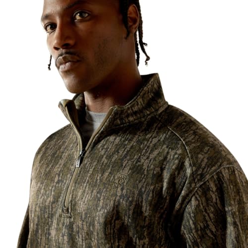 Ariat Men's Khaki Caldwell Reinforced Snap Sweater4