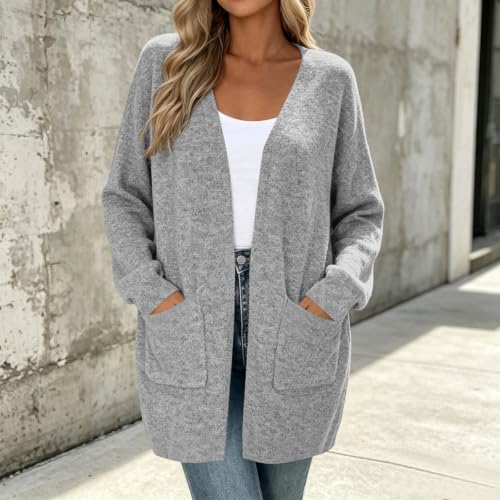 Cardigan Sweaters for Women Open Front Coats Long Sleeve Fashion Jackets - image 2