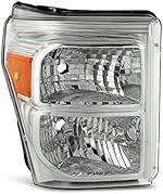 ACANII - For 2011-2016 Ford F250 F350 F450 F550 SuperDuty Replacement Headlight Headlamp - Passenger Side Only